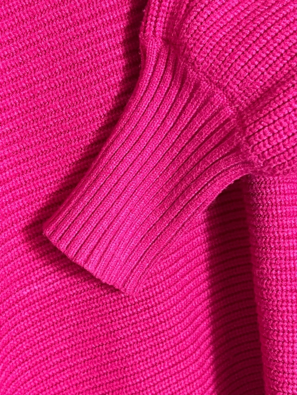 Zesica Pink V-Neck Collared Knit Sweater - Picture 4 of 7